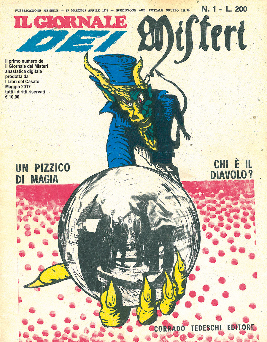 cover del numero 1 del Giornale dei Misteri